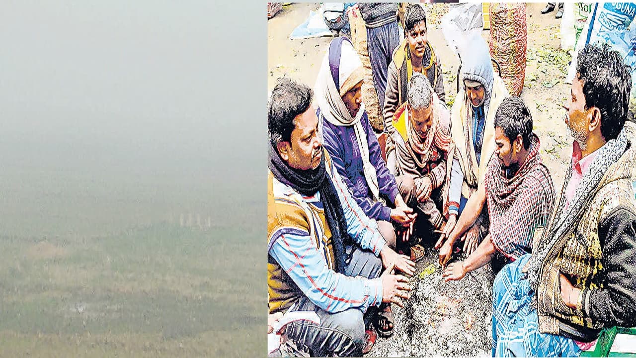 बिहार में शीतलहर ने बढ़ायी मुसीबत, सात डिग्री तक पहुंचा न्यूनतम पारा, फसल की देखरेख जरूरी
