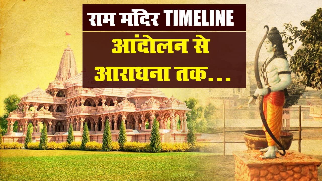 अयोध्या राम मंदिर भूमि पूजन : तारीखों की नजर से जानिए कब क्या-क्या हुआ?