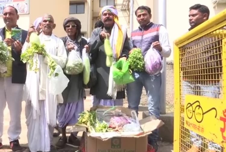 लालू को होली की बधाई देने लौकी, धनिया और बैगन जैसी चीजें लेकर पहुंचे प्रशंसक