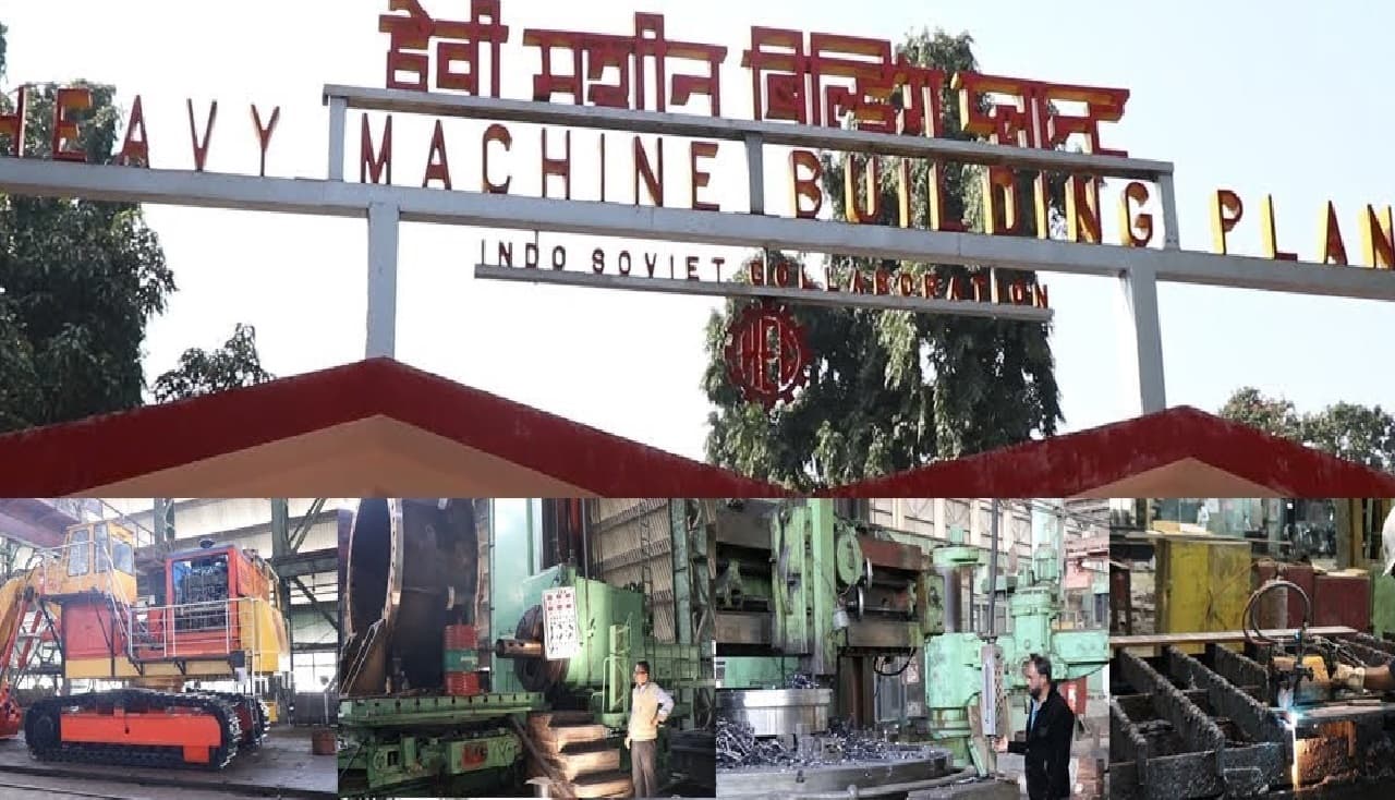 हड़ताल से लौटने के बाद  उत्साह में एचईसी के कर्मचारी होली के दिन भी लगे रहे काम पर