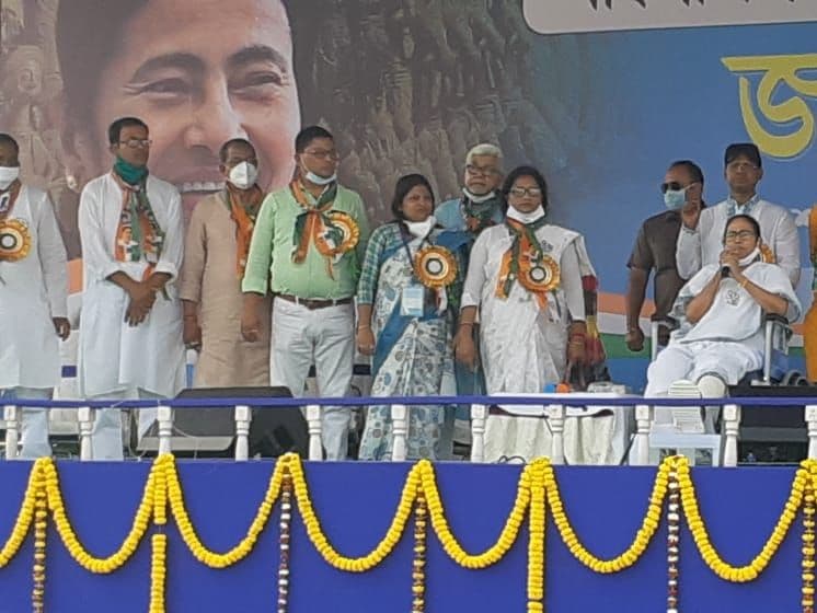 Bengal Chunav 2021: बांकुड़ा में ममता ने की निष्पक्ष चुनाव की मांग, कहा- चुनाव आयोग के कार्यों में दखल अंदाजी कर रहे हैं गृह मंत्री