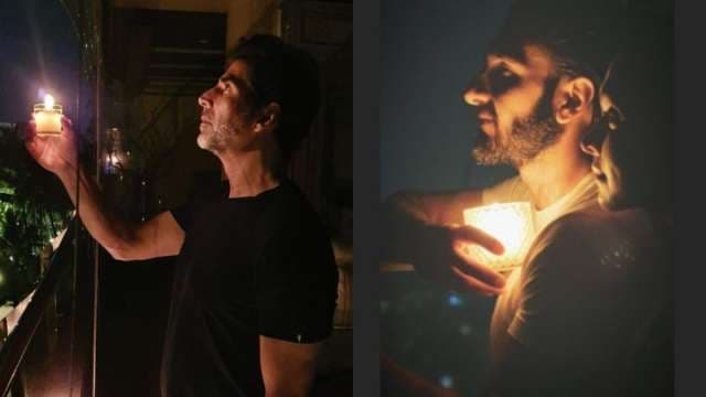9 बजे 9 मिनट: पीएम की अपील पर एकजुट हुआ बॉलीवुड, अबराम से लेकर आराध्या ने जलाये दीये