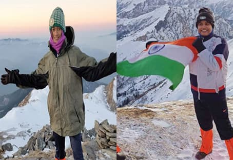 बेटी की उपलब्धि से गौरवान्वित हुआ बिहार, नालंदा की अर्पणा ने केदारकंठ फतह कर बनाया रिकॉर्ड