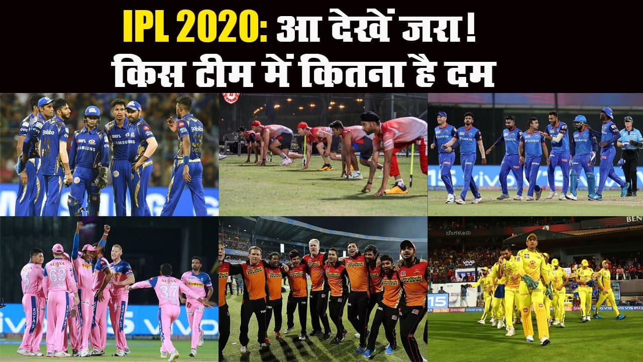 IPL 2020: किस टीम में कितना दम, किसकी क्या कमजोरी