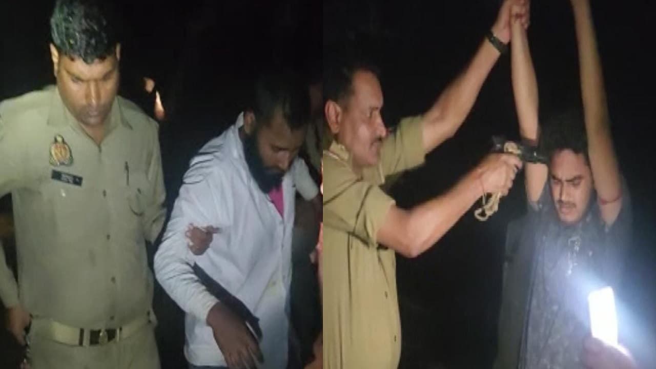 मथुरा के बीहड़ में बना रहे थे अवैध हथियार, पुलिस को देख बदमाशों ने कर दी फायरिंग, तीन गिरफ्तार
