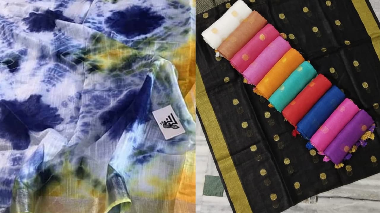 Bihar: महानगरों की महिलाओं को भा रहा भागलपुरी लिनेन साड़ियां, चार साल में 200 करोड़ पर पहुंचा कारोबार