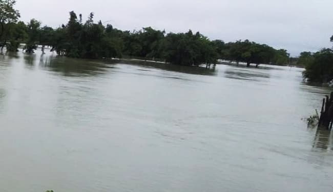 कोसी, बागमती, कमला, अधवारा, महानंदा नदियां खतरे के निशान से ऊपर, मंगलवार को भी बढ़ोतरी की संभावना