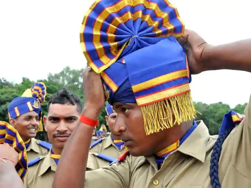 मोरहाबादी मैदान में किया गया स्वतंत्रता दिवस समारोह का फुल ड्रेस रिहर्सल