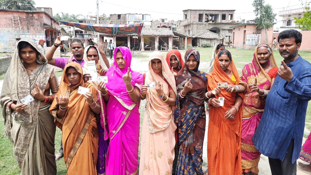 बोचहां में वोटरों ने दिखाया उत्साह, 60 % मतदान, 2020 की तुलना में 5.19 प्रतिशत कम हुई वोटिंग