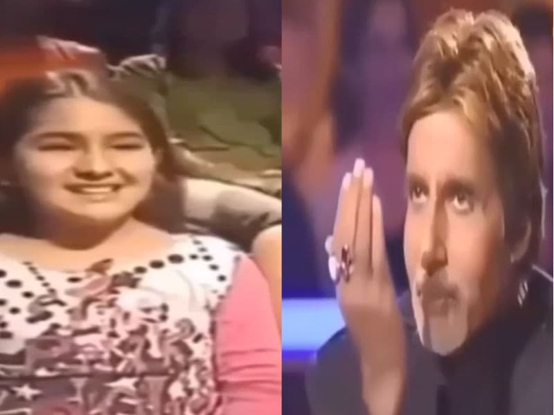 जब KBC के सेट पर अपने पिता सैफ के साथ पहुंची थी सारा अली खान, देखें VIDEO