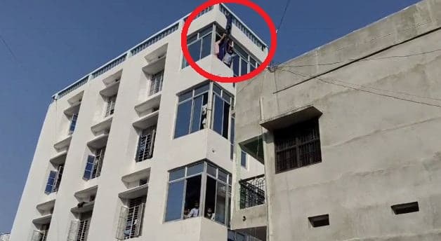 मां ने बाजार ले जाने से किया इनकार, तो हॉस्टल की 5वीं मंजिल से कूदने लगा दूसरी कक्षा का छात्र,यूं बची जान