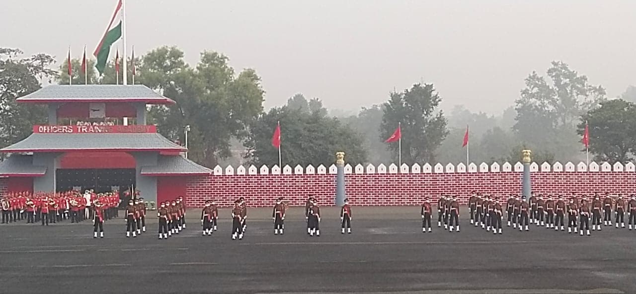 ऑफिसर्स ट्रेंनिंग एकेडमी में हुआ पासिंग आउट परेड, देश को मिले जांबाज 22 सैन्य अधिकारी