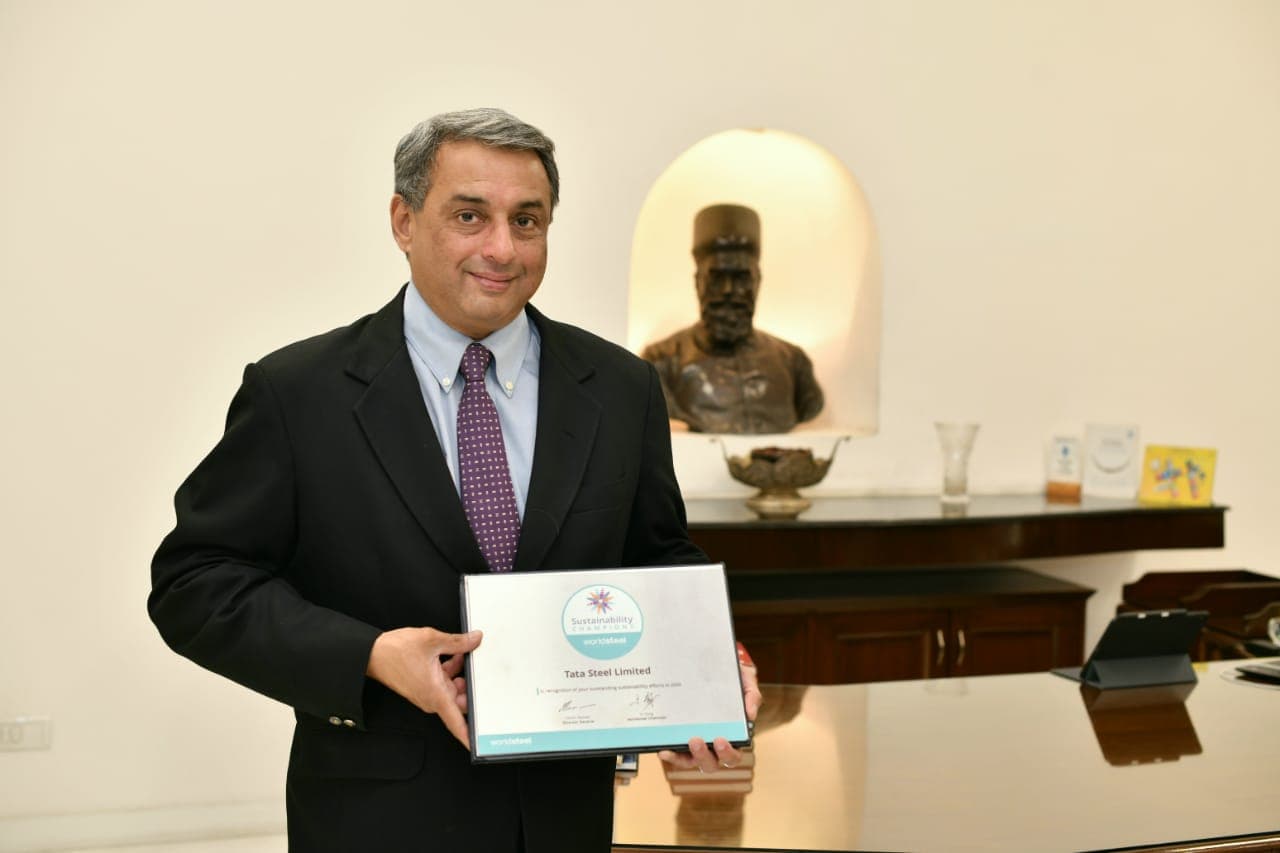 वर्ल्डस्टील ने टाटा स्टील लिमिटेड और टाटा स्टील यूरोप को '2020 स्टील सस्टेनेबिलिटी चैंपियंस' की सूची में किया शामिल
