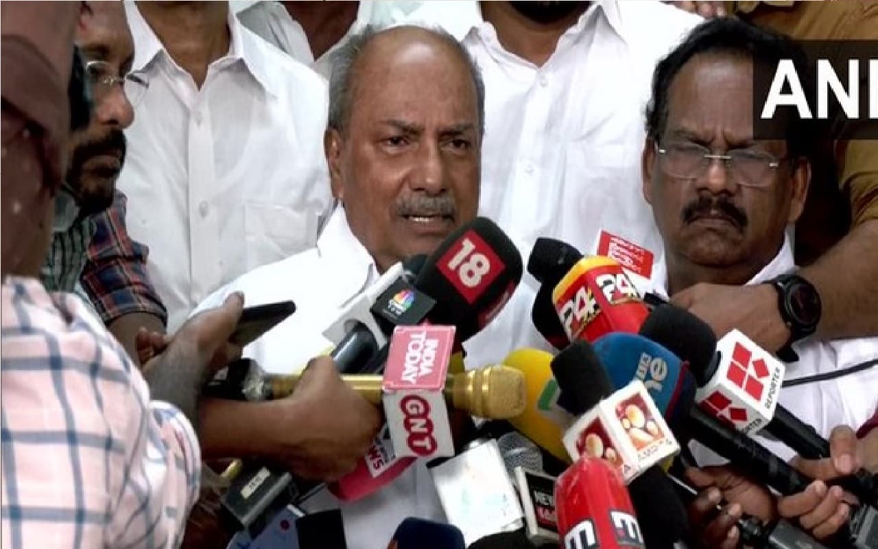 Anil Antony Joining BJP: बेटे अनिल के भाजपा में शामिल होने से एके एंटनी दुखी, कहा- फैसले से मैं आहत