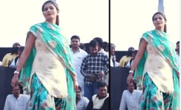 'कुर्ता पजामा' गाने पर सपना चौधरी ने किया स्टेज तोड़ डांस, VIDEO आपने देखा क्या?