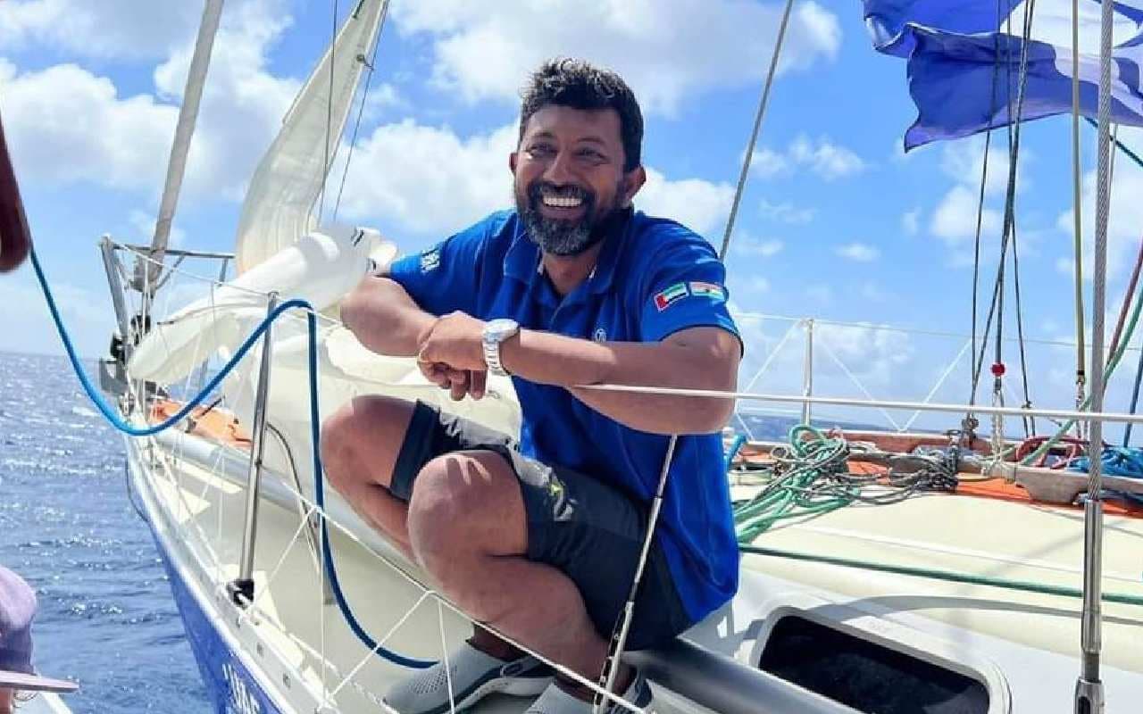 Golden Globe Race पूरा करने वाले पहले भारतीय बने अभिलाष टॉमी, बिना किसी सहयोगी के पूरा किया सफर