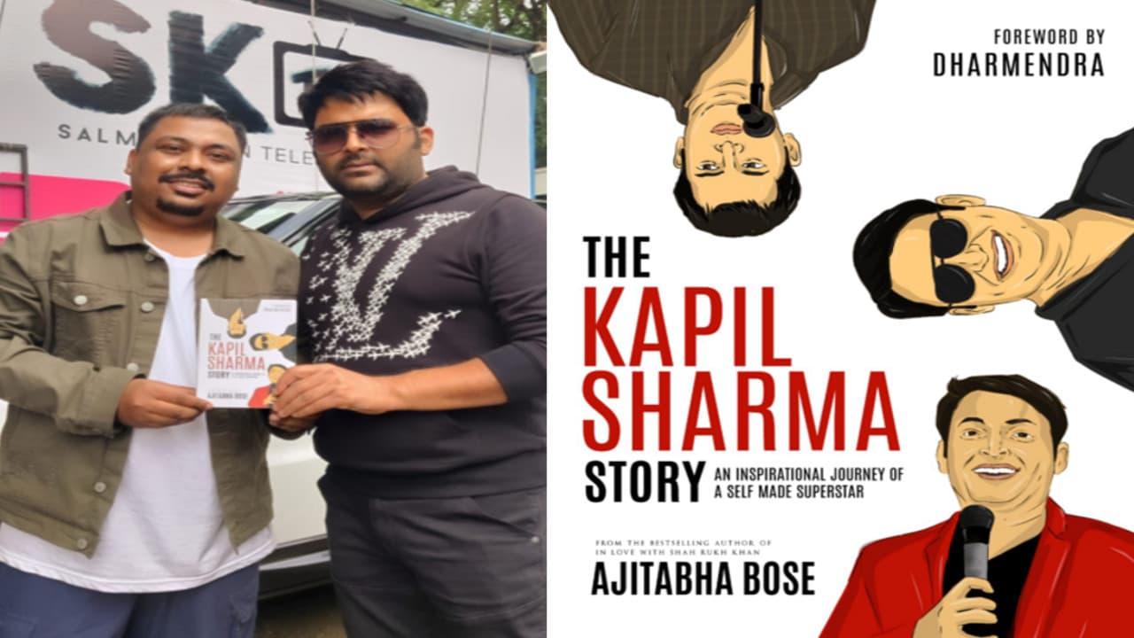 जमशेदपुर के अजिताभ ने लिखी कॉमेडी किंग कपिल शर्मा की बॉयोग्राफी 'द कपिल शर्मा स्टोरी, भेंट की  पुस्तक