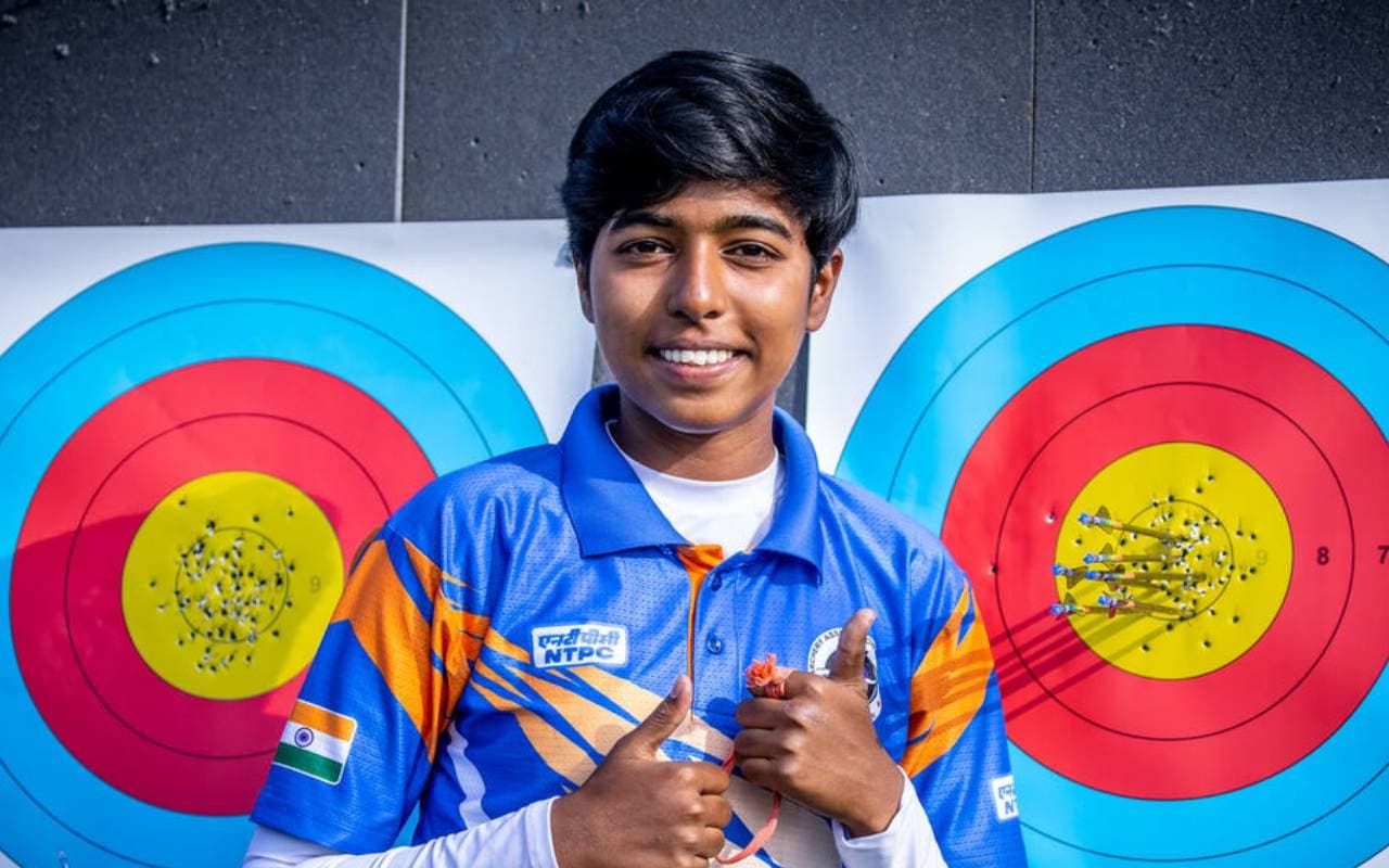 17 साल की अदिति स्वामी तीरंदाजी कंपाउंड वर्ग में बनीं वर्ल्ड चैंपियन, दो महीने पहले जीता जूनियर विश्व खिताब