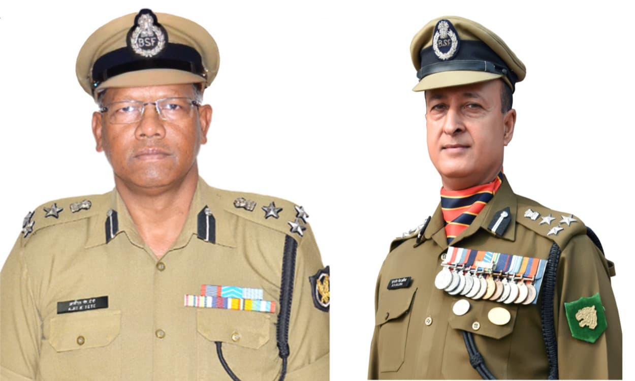 BSF के 2 पुलिस अधिकारी राष्ट्रपति पुलिस पदक से सम्मानित, रांची के अजीत टेटे को दूसरी बार मिला सम्मान