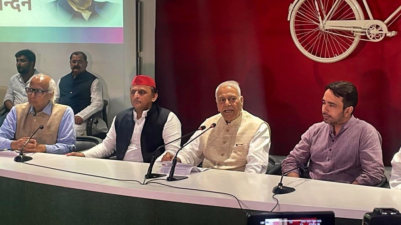 विपक्ष के राष्ट्रपति पद प्रत्याशी यशवंत सिन्हा का दावा- राष्ट्रपति पद का चुनाव बहुत अलग हाल में हो रहा