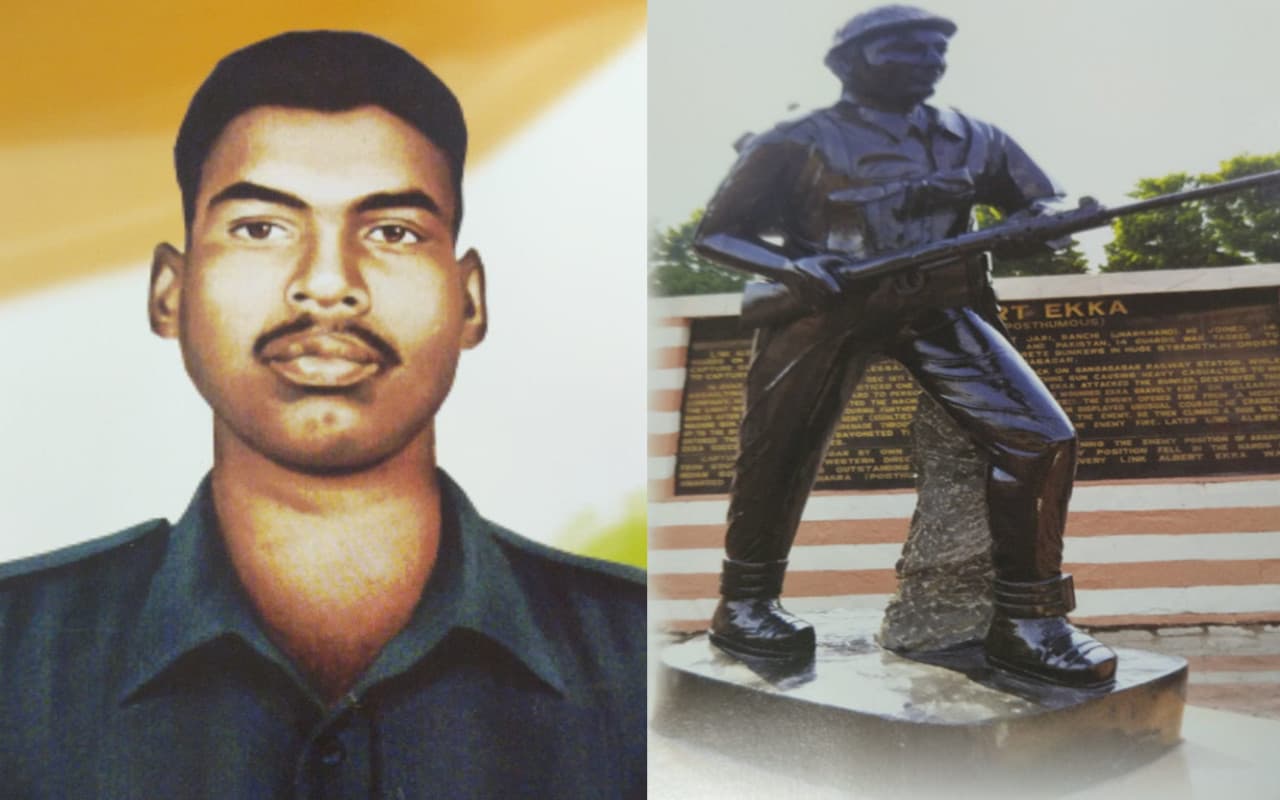 शौर्य गाथा : झारखंड के माटी के लाल लांस नायक अलबर्ट एक्का ने गंगासागर में बेमिसाल साहस का दिया परिचय शौर्य गाथा : झारखंड के माटी के लाल लांस नायक अलबर्ट एक्का ने गंगासागर में बेमिसाल साहस का दिया परिचय