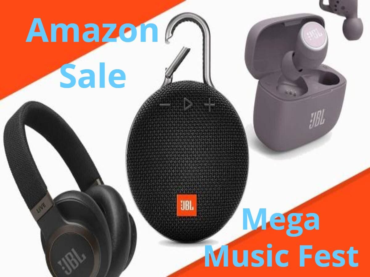 Great Indian Festival से पहले Amazon लाया Mega Music Fest Sale: हेडफोन, ईयरफोन, साउंडबार स्पीकर्स पर बड़ी छूट