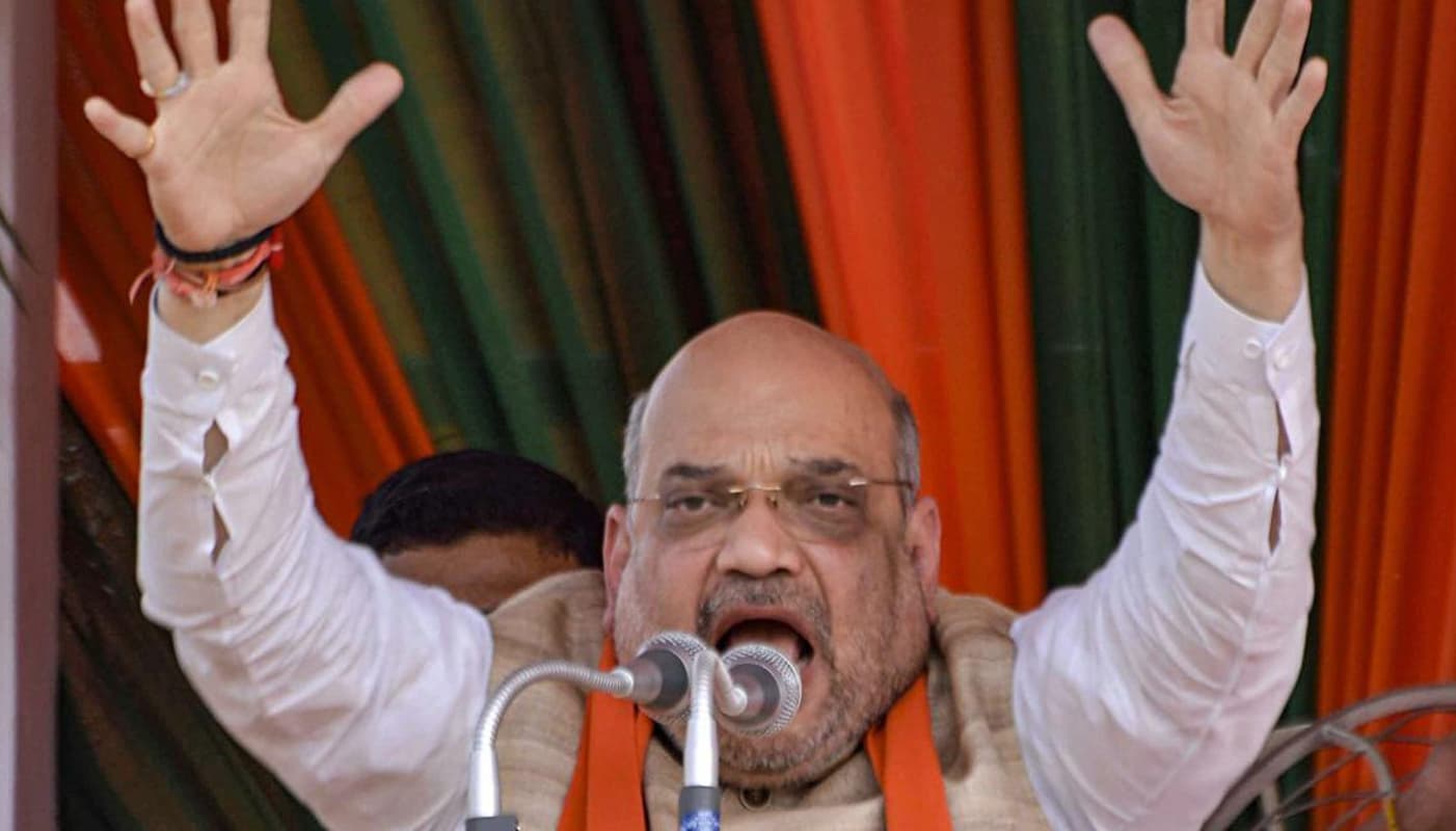 अमित शाह फिर आ रहे हैं बिहार, नवंबर के पहले सप्ताह में नीतीश कुमार के गढ़ नालंदा से भरेंगे हुंकार