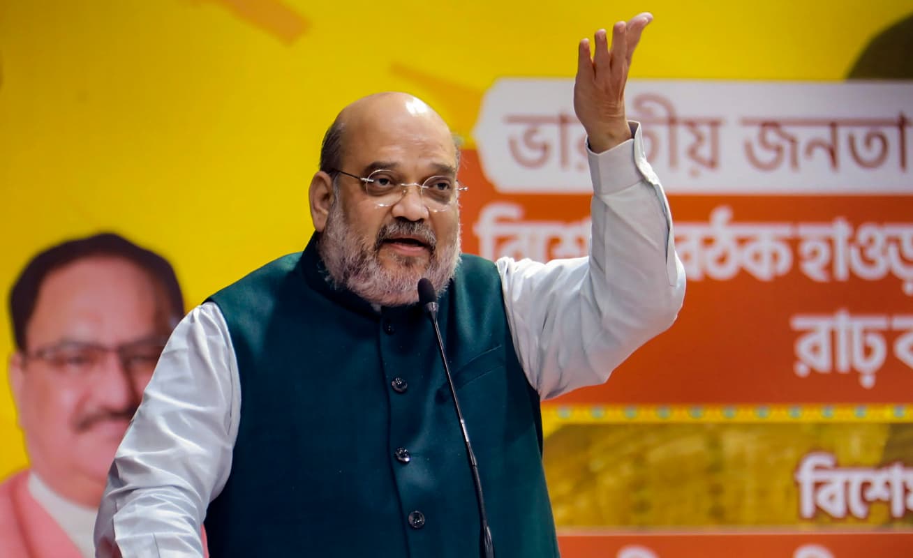 Amit Shah in Bengal: ममता बनर्जी की तृणमूल कांग्रेस में बगावत के बीच बंगाल में गृह मंत्री अमित शाह