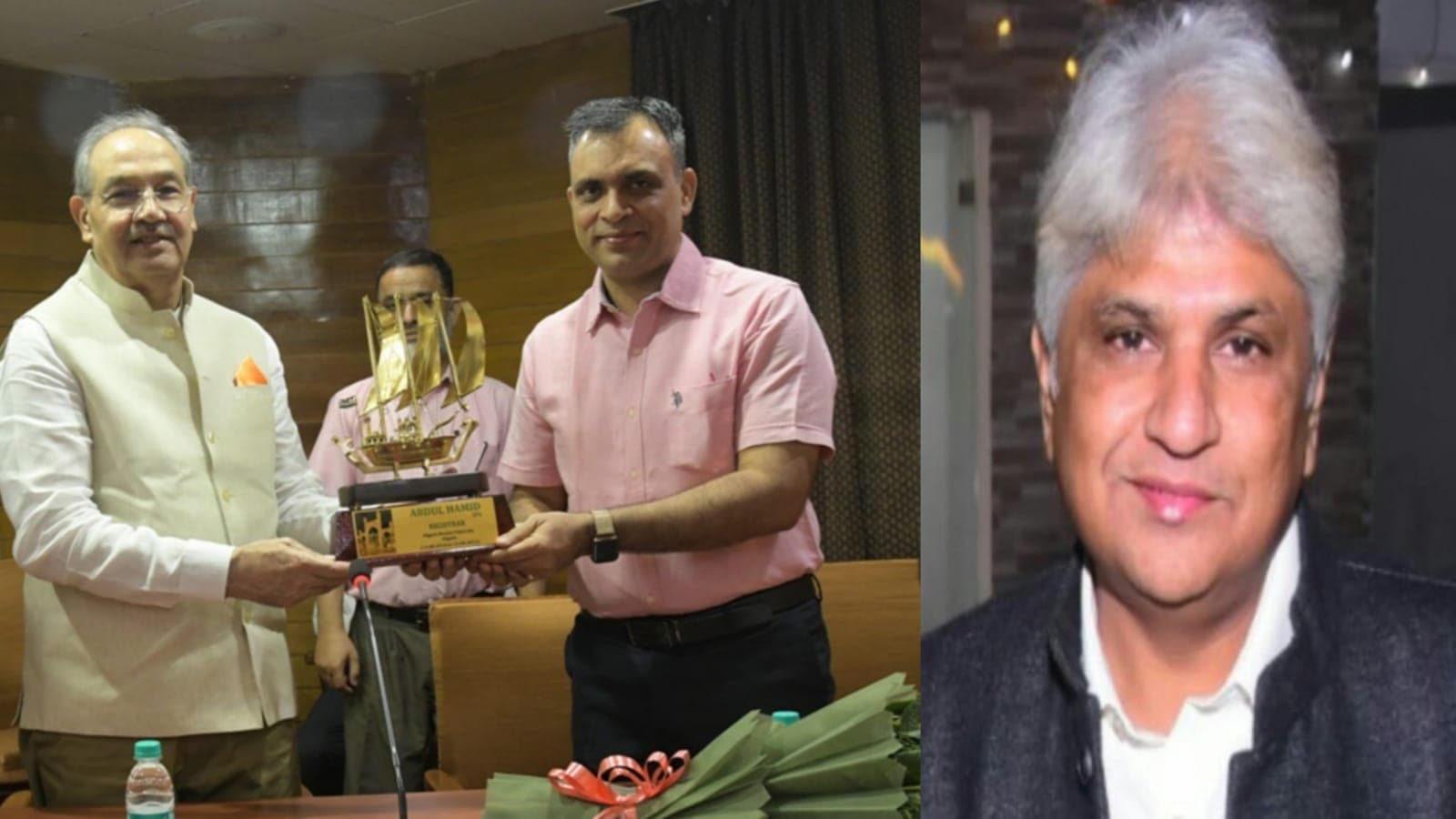 AMU News: आईपीएस अब्दुल हमीद को विदाई, प्रो एजाज को मिला एएमयू रजिस्ट्रार का चार्ज