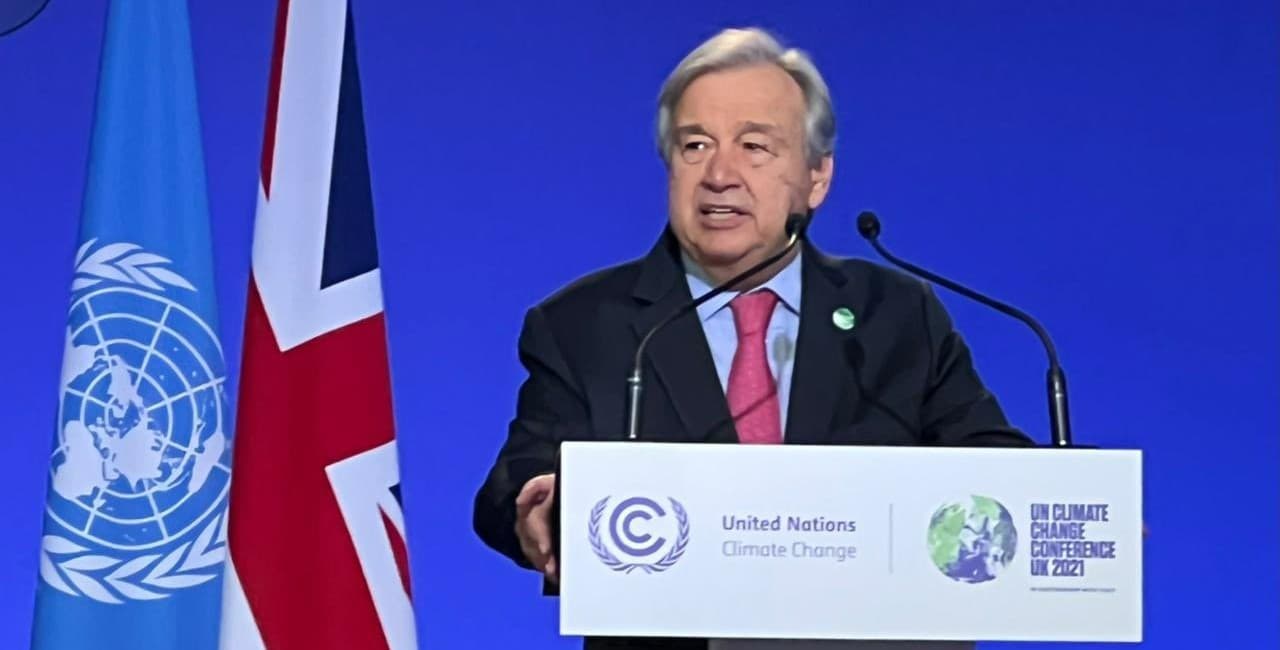 Climate Summit 2021: हम अपनी कब्र खोद रहे हैं, जलवायु सम्मेलन में बोले संयुक्त राष्ट्र प्रमुख एंतोनियो गुतरेस