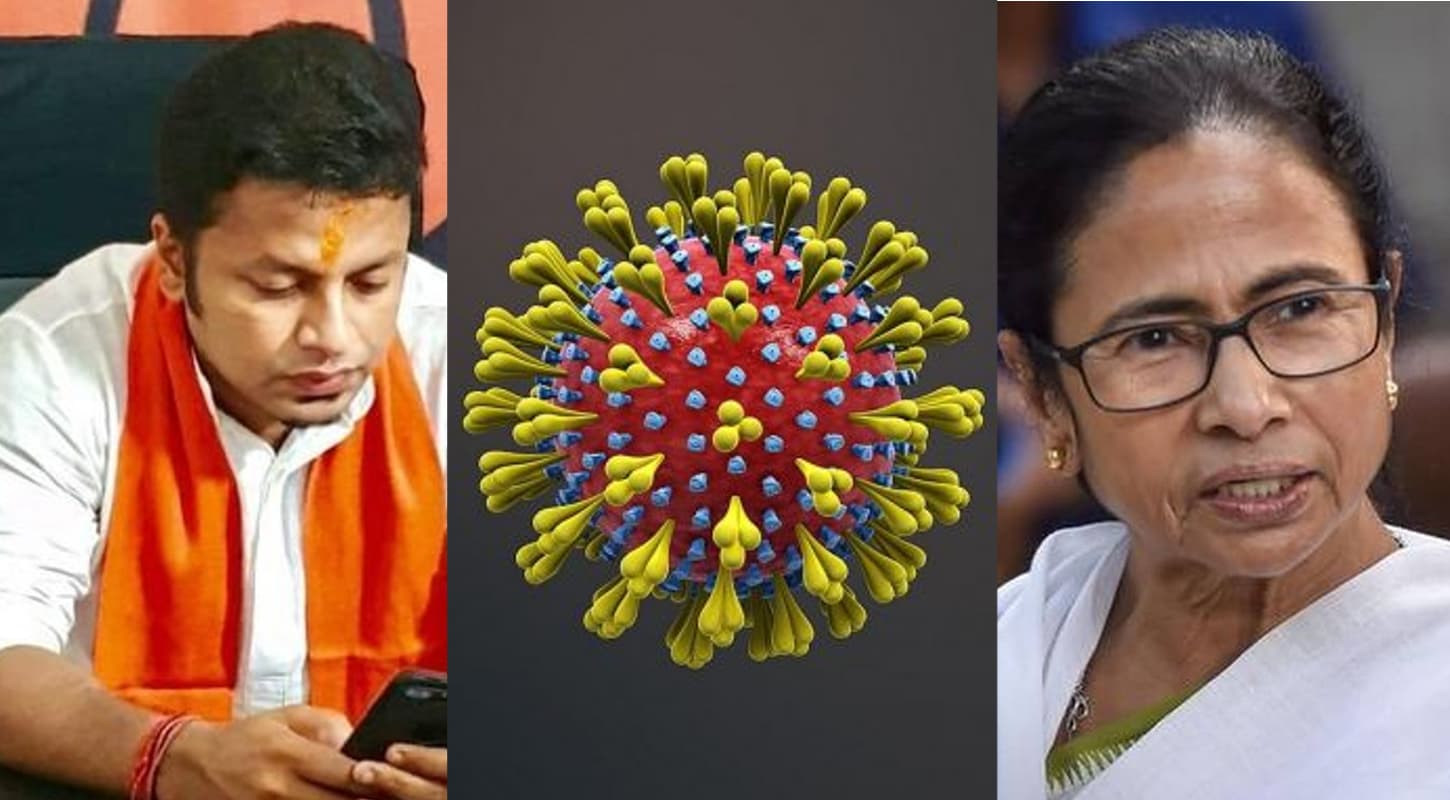 ममता बनर्जी को गले लगाने की धमकी देने वाले भाजपा नेता अनुपम हाजरा हुए कोरोना पॉजिटिव