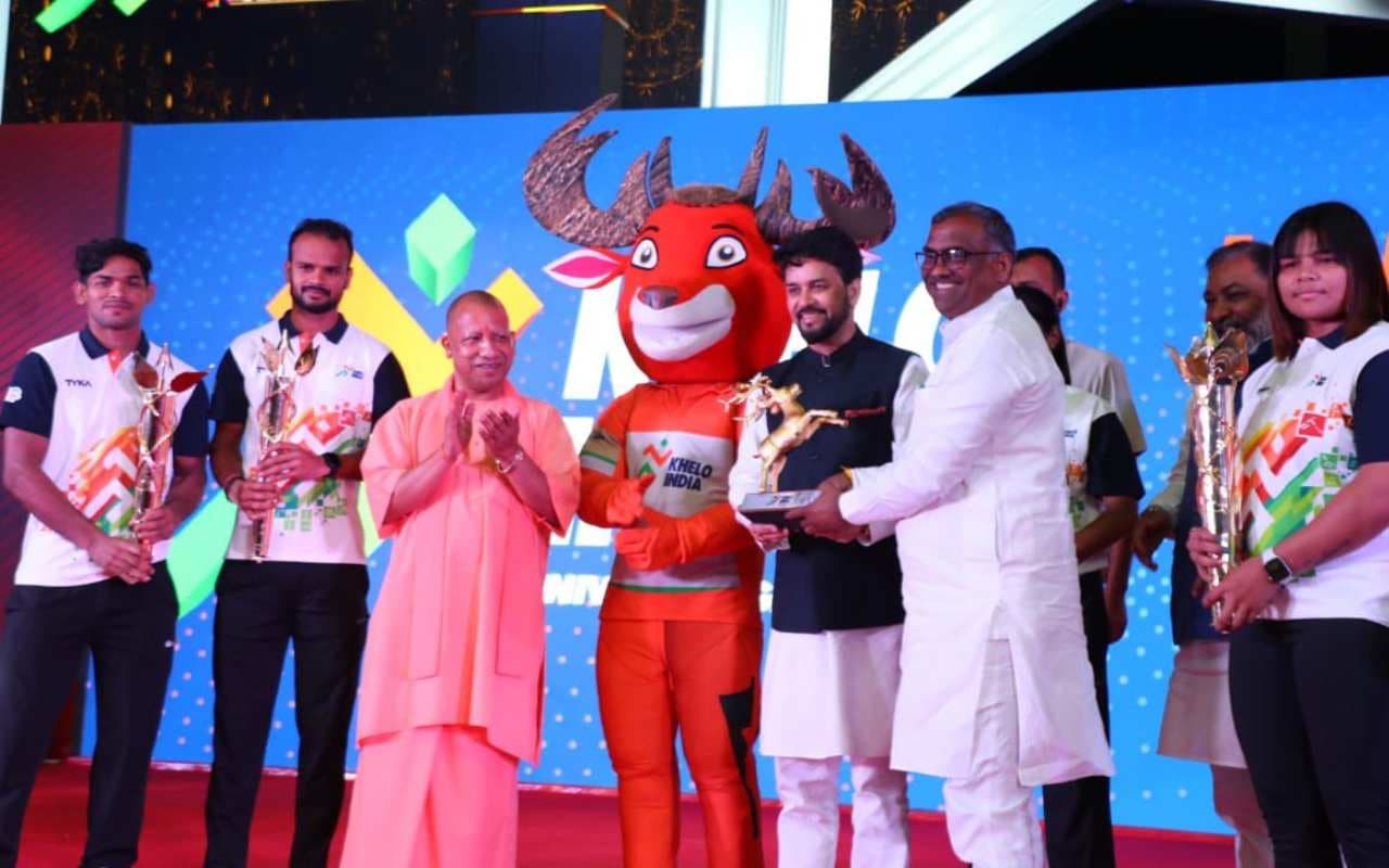 दंगों के लिए जाना जाने वाला उत्तर प्रदेश अब खेलों के लिए जाना जाता है, खेल मंत्री अनुराग ठाकुर का बड़ा बयान