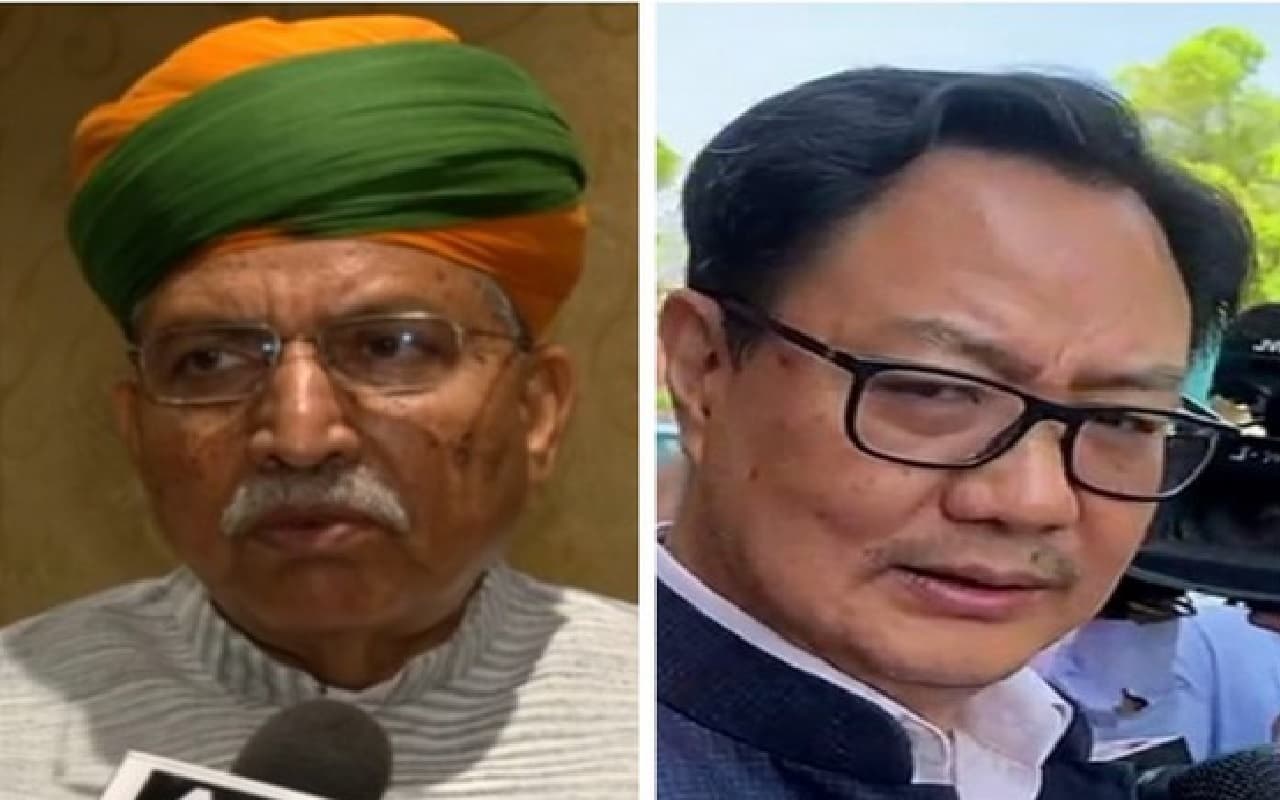केंद्रीय कैबिनेट में बड़ा फेरबदल, अर्जुन राम मेघवाल होंगे नये कानून मंत्री, किरेन रिजिजू को हटाया गया