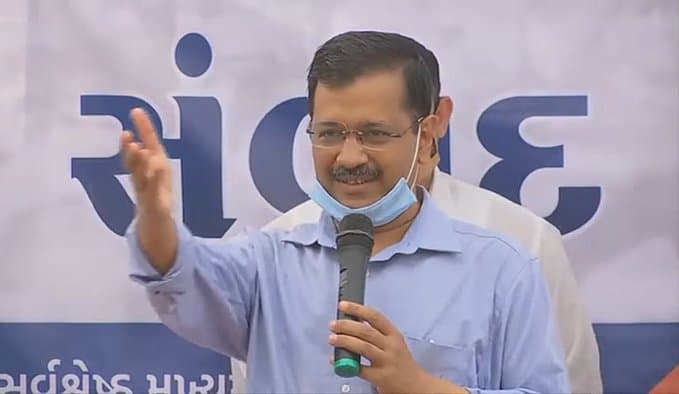 'AAP' की जीत से भाजपा और कांग्रेस बौखलाए, इनकी नानी याद दिला देना, गुजरात में केजरीवाल ने कही ये बात