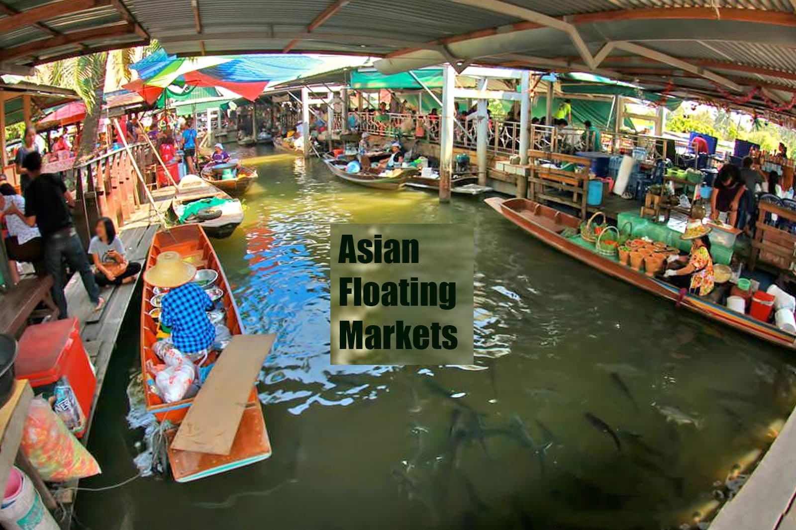 Asian Floating Markets: एशिया के फ्लोटिंग मार्केट कि बात है निराली, भारत में भी है एक मार्केट