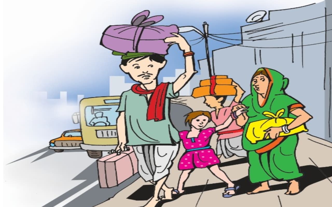 संताल परगना में पलायन की भयावह स्थिति