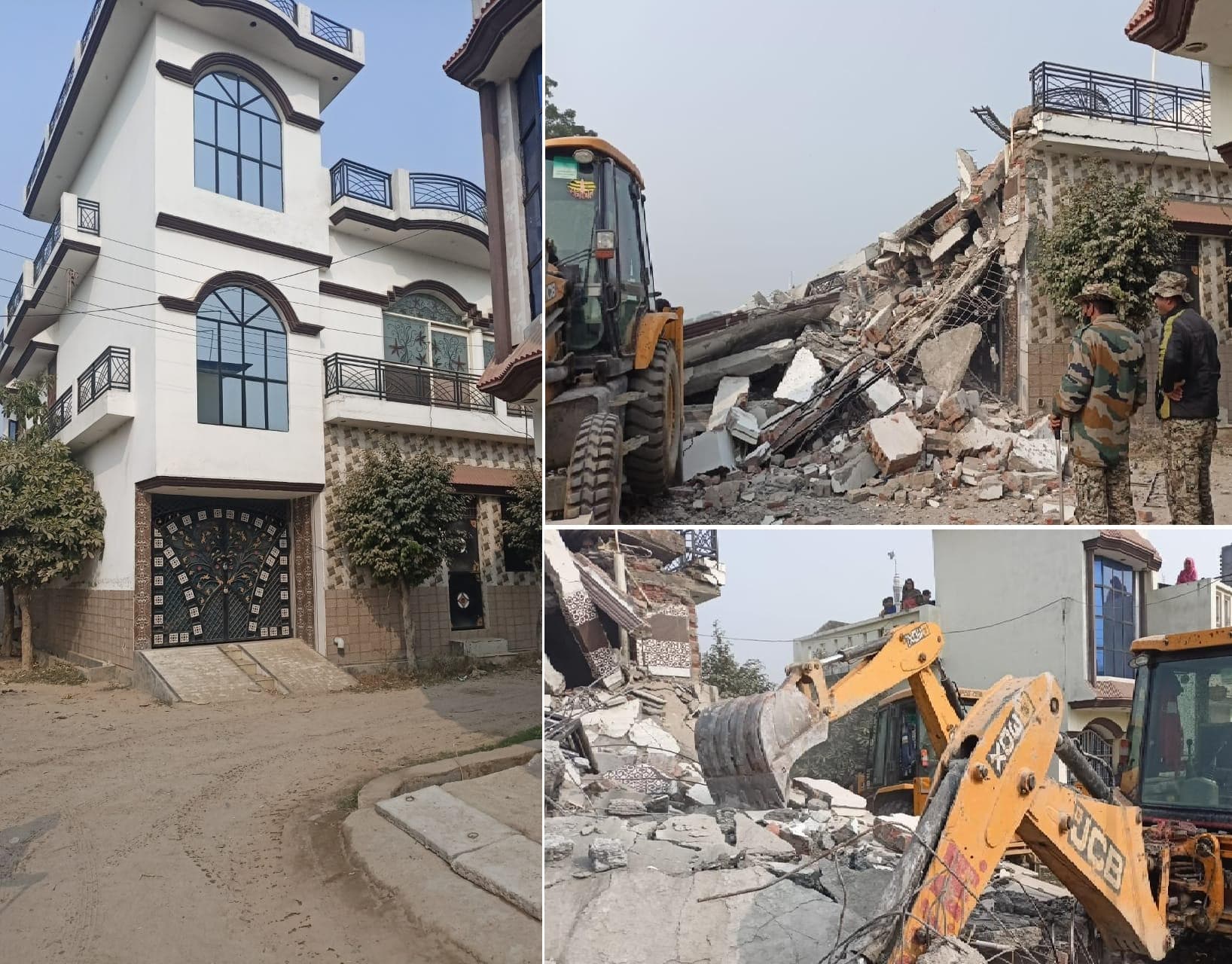 Bareilly News: BDA ने ड्रग्स माफिया के रिश्तेदार की कोठी गिराई, अवैध धन से बिना नक्शा पास कराए हुआ था निर्माण