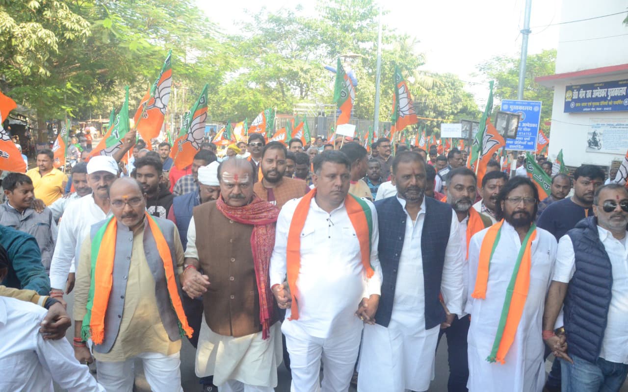 देवघर और हजारीबाग में BJP की जन आक्रोश रैली, कहा- राज्य सरकार को देना होगा जनता की पाई-पाई का हिसाब