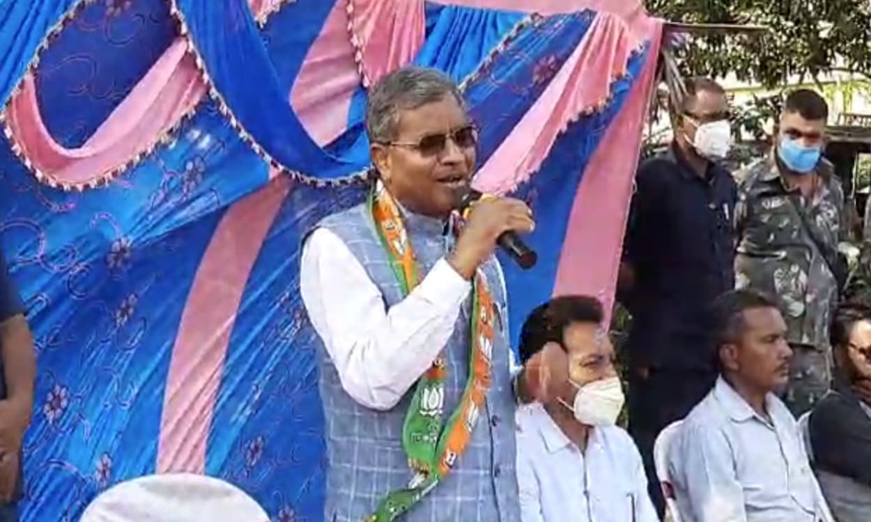 दुमका में बोले बाबूलाल, हेमंत राज में जनता सुरक्षित नहीं