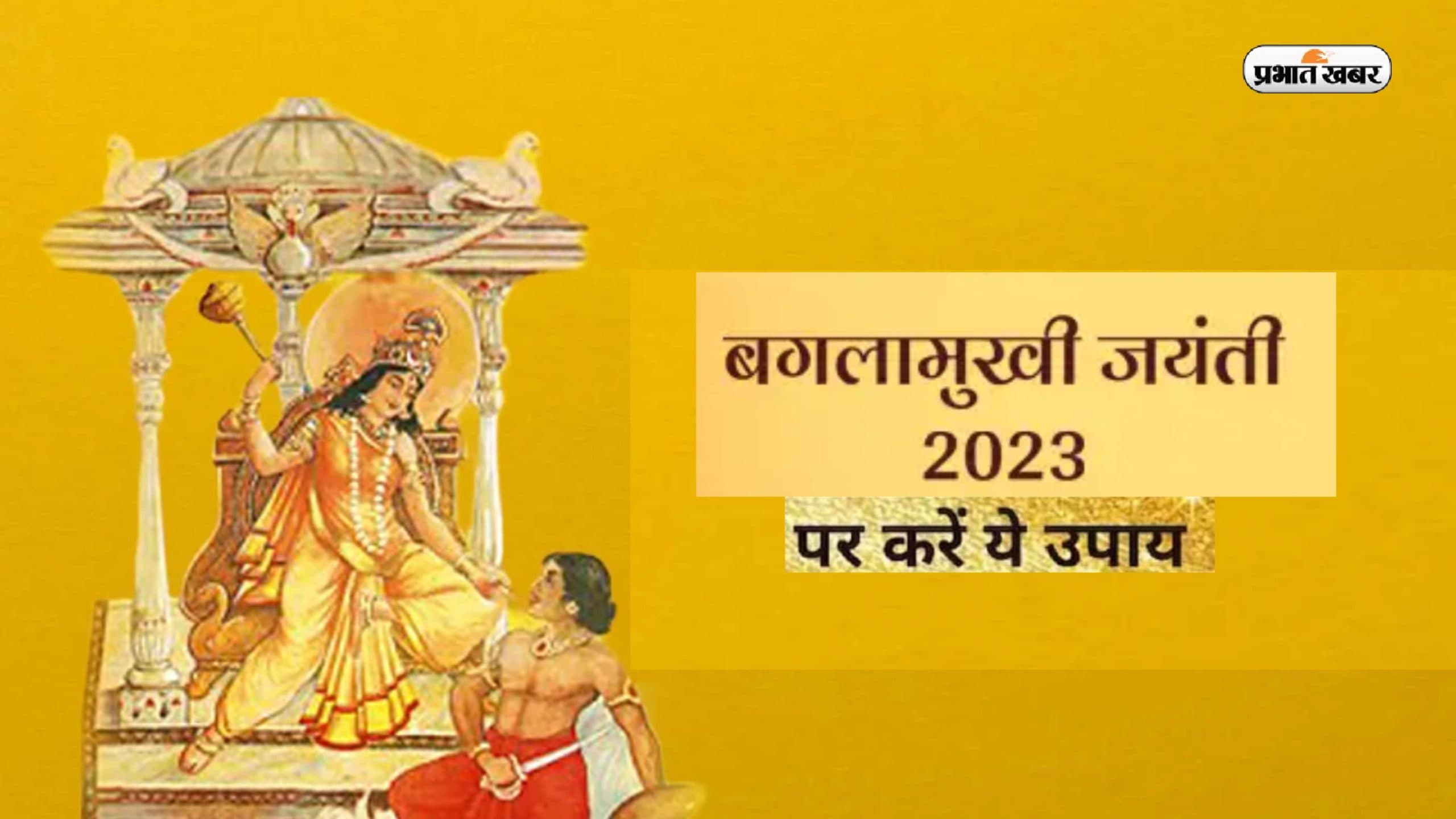 Baglamukhi Jayanti 2023 Upay: बगलामुखी जयंती के दिन जरूर करें ये उपाय, मिलेगा शुभ फल