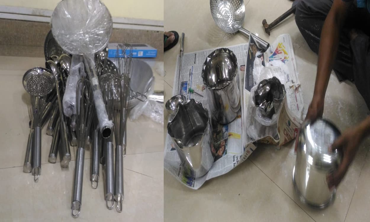 एनसीबी ने लाखों के ड्रग्स किये बरामद, जानें बर्तनों में कैसे छुपाकर विदेश भेजने की थी तैयारी, देखें pics