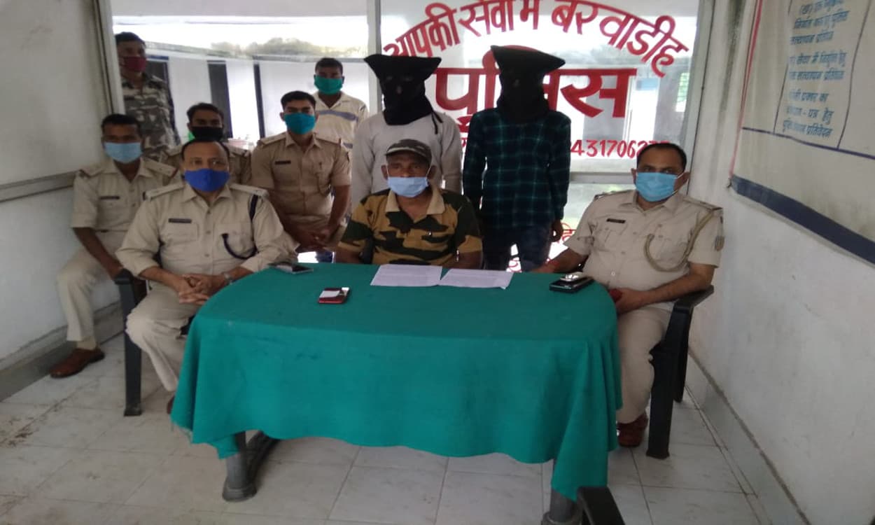 औरंगा नदी के पास लूटपाट मामले का पुलिस ने किया खुलासा, 2 को भेजा जेल