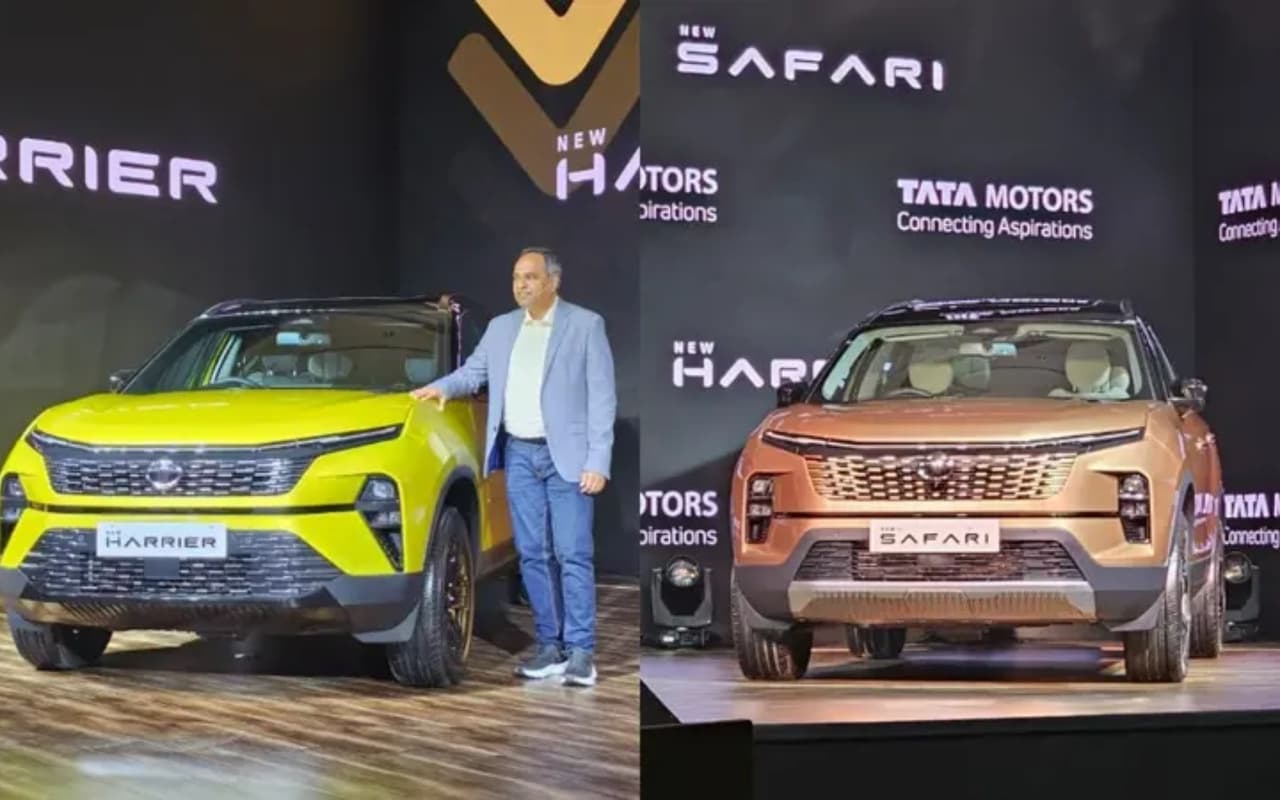 Tata Harrier और Safari facelift लॉन्च, दोनों SUVs में कई नए बदलाव, जानें प्राइस और फीचर्स जुड़ी हर डिटेल