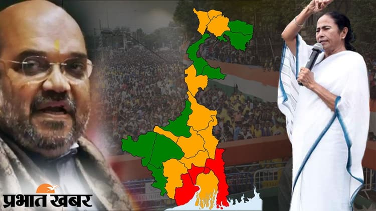 बंगाल विधानसभा चुनाव 2021: छठे चरण में तृणमूल-भाजपा की अग्निपरीक्षा