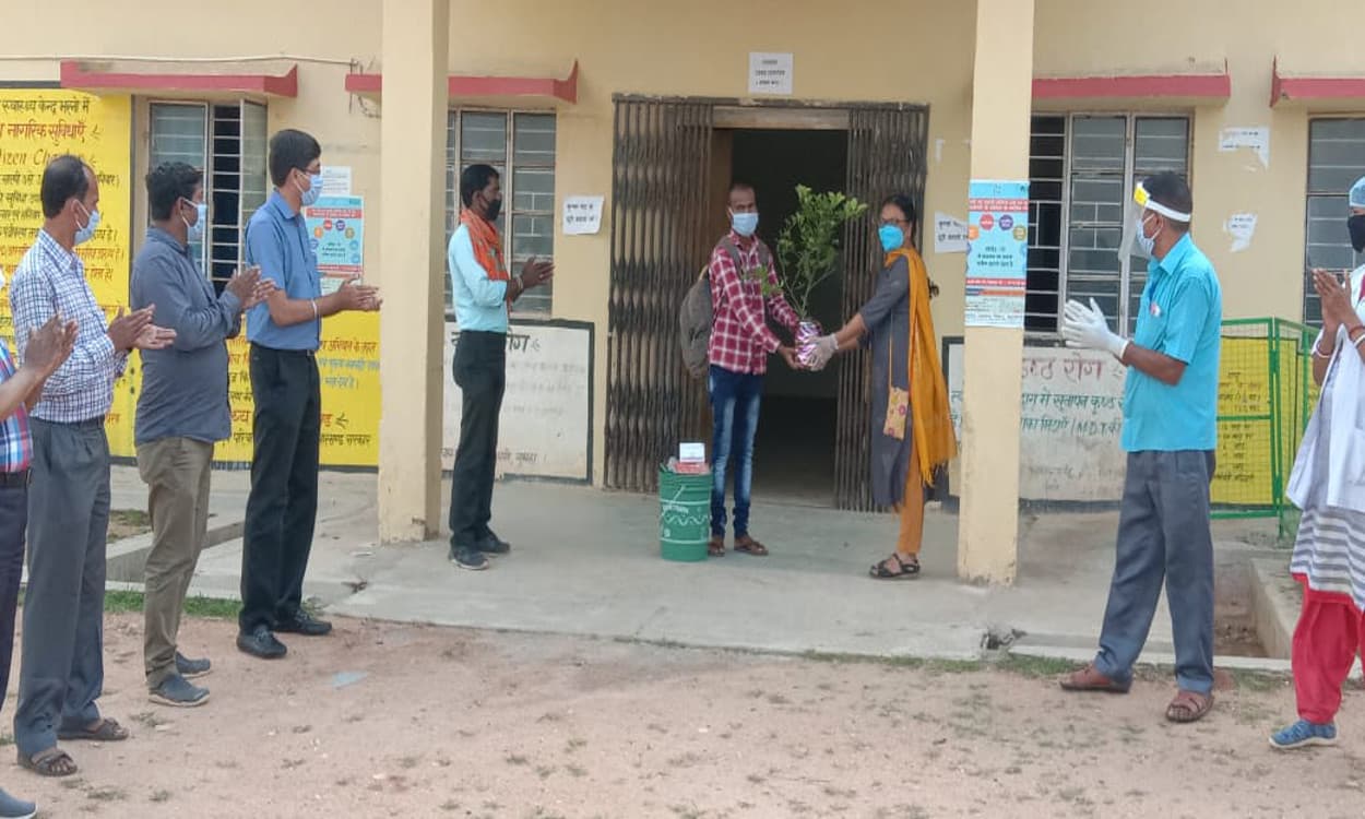 गुमला का भरनो प्रखंड हुआ कोरोना फ्री, 2 संक्रमितों को मिली छुट्टी