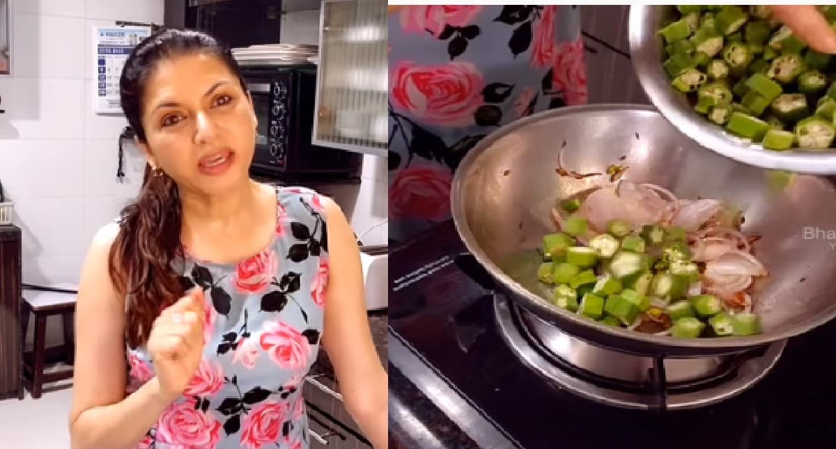 Bhendi Recipe:भाग्यश्री ने शेयर की भिंडी की हेल्दी रेसिपी, नुस्खे भी बताए, देखें वीडियो