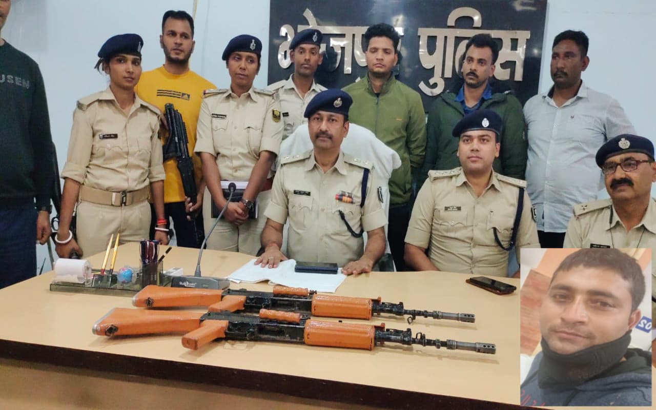 कमांडेंट को सबक सिखाने CRPF कैंप से इंसास राइफल ले उड़ा था जवान, बिहार के भोजपुर से हुआ गिरफ्तार