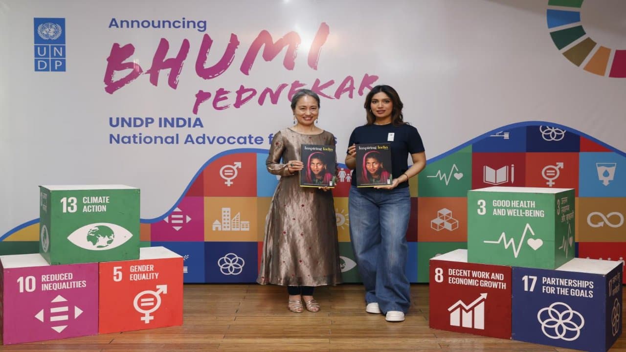 UNDP इंडिया ने भूमि पेडनेकर को बनाया भारत में पहली SDG नेशनल एडवोकेट