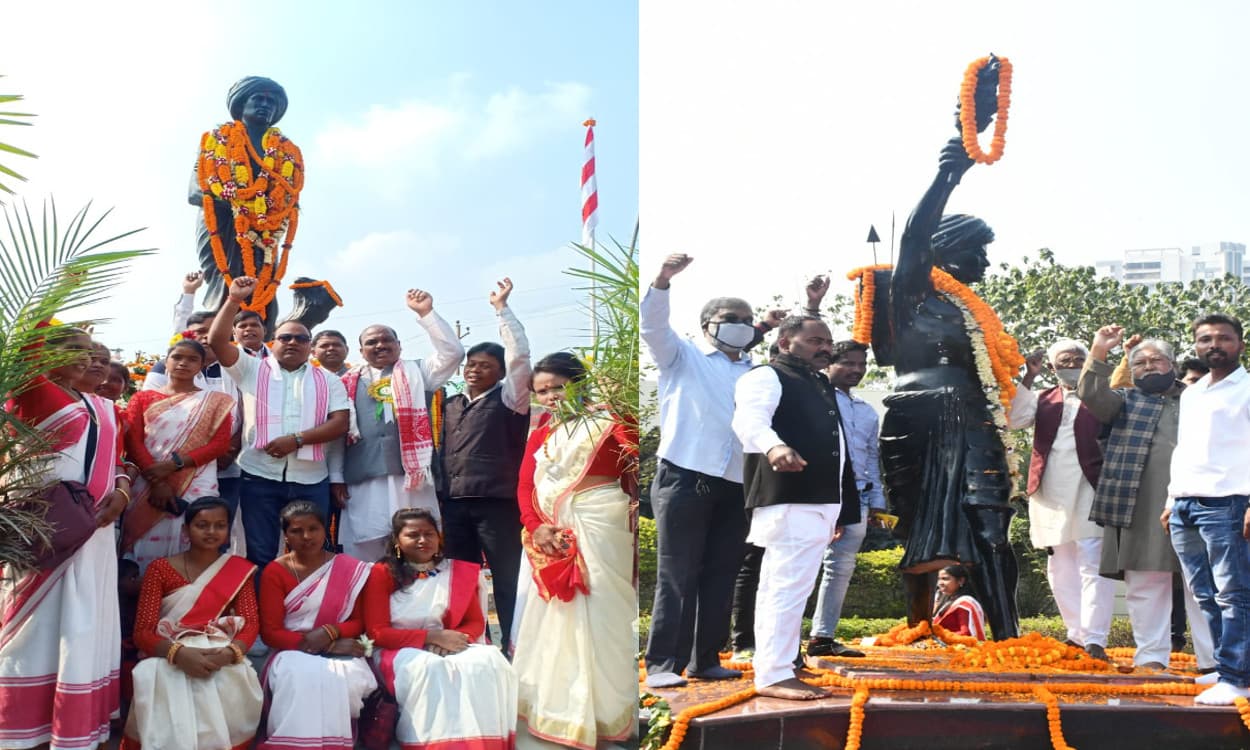 Jharkhand Foundation Day 2020 : धरती आबा भगवान बिरसा मुंडा की जयंती पर लोगों ने किया नमन, बताये रास्ते पर चलने का लिया संकल्प
