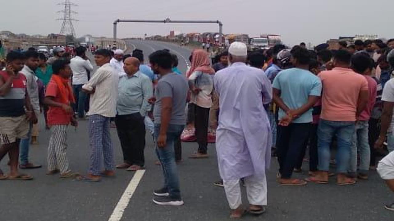 रांची के BIT क्षेत्र में सड़क दुर्घटना, गुस्साये लोगों ने घंटों किया सड़क जाम